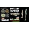 AK Interactive RCS108 WWII RAF Temperate Land Scheme 4x17ml